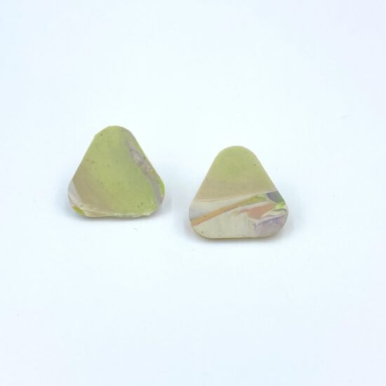 marble handmade earrings