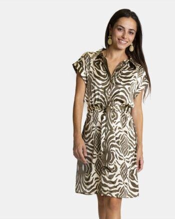 Safari Boho Short Dress