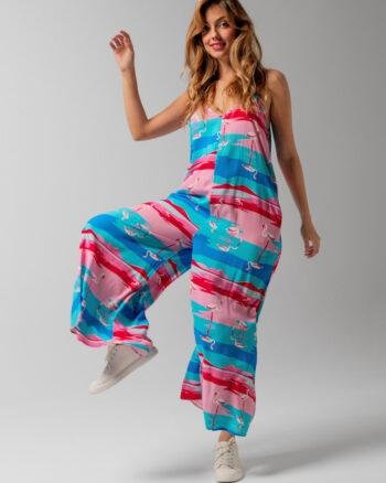 Flamingo Design Jumpsuit