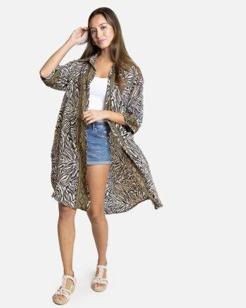 Animal Print Blouse