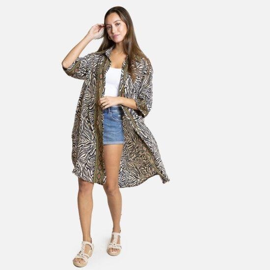 Animal Print Blouse