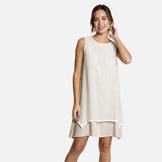 Double Layer Short Dress