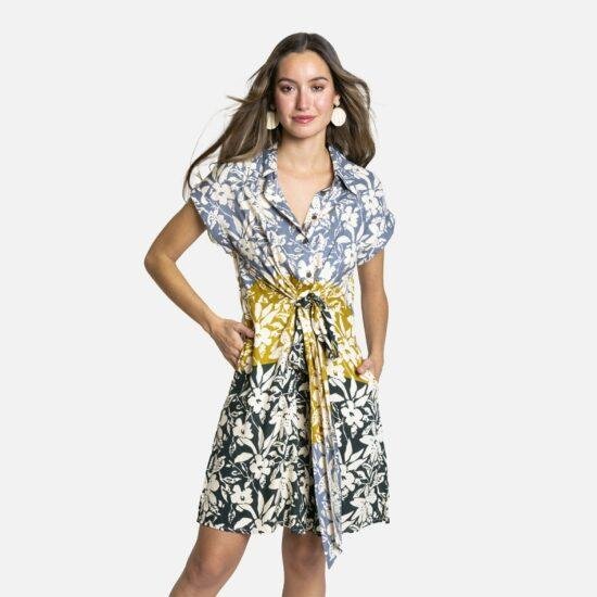 Short Dress floral print
