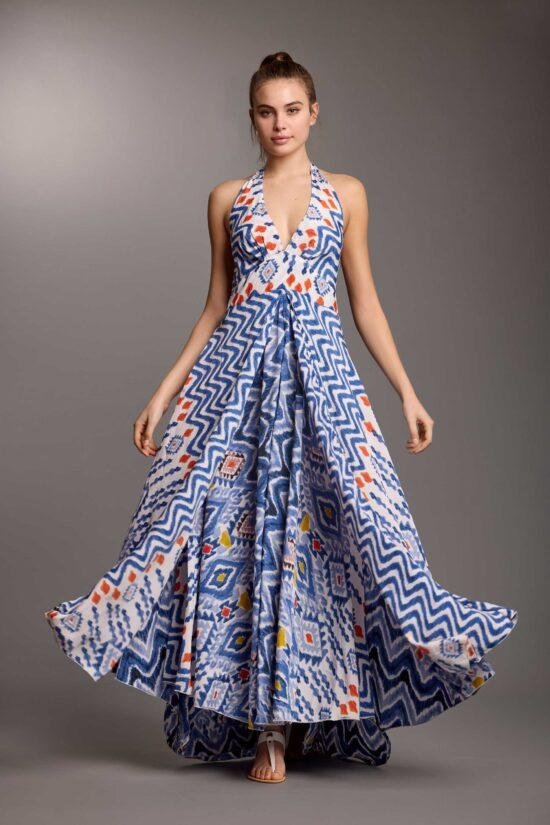 Olimpia Halterneck Dress