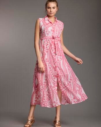 Iris Maxi Shirt Dress