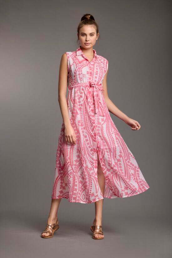 Iris Maxi Shirt Dress