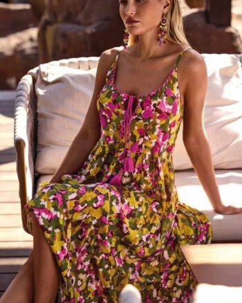 Floral Midi Dress