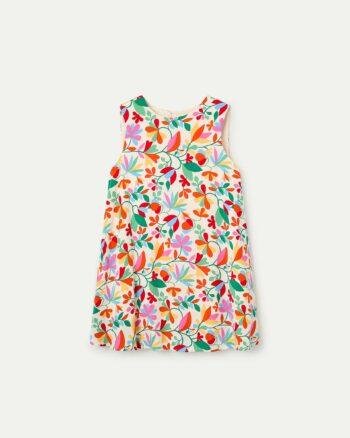 Compania Fantastica Short Dress – Lotus Print