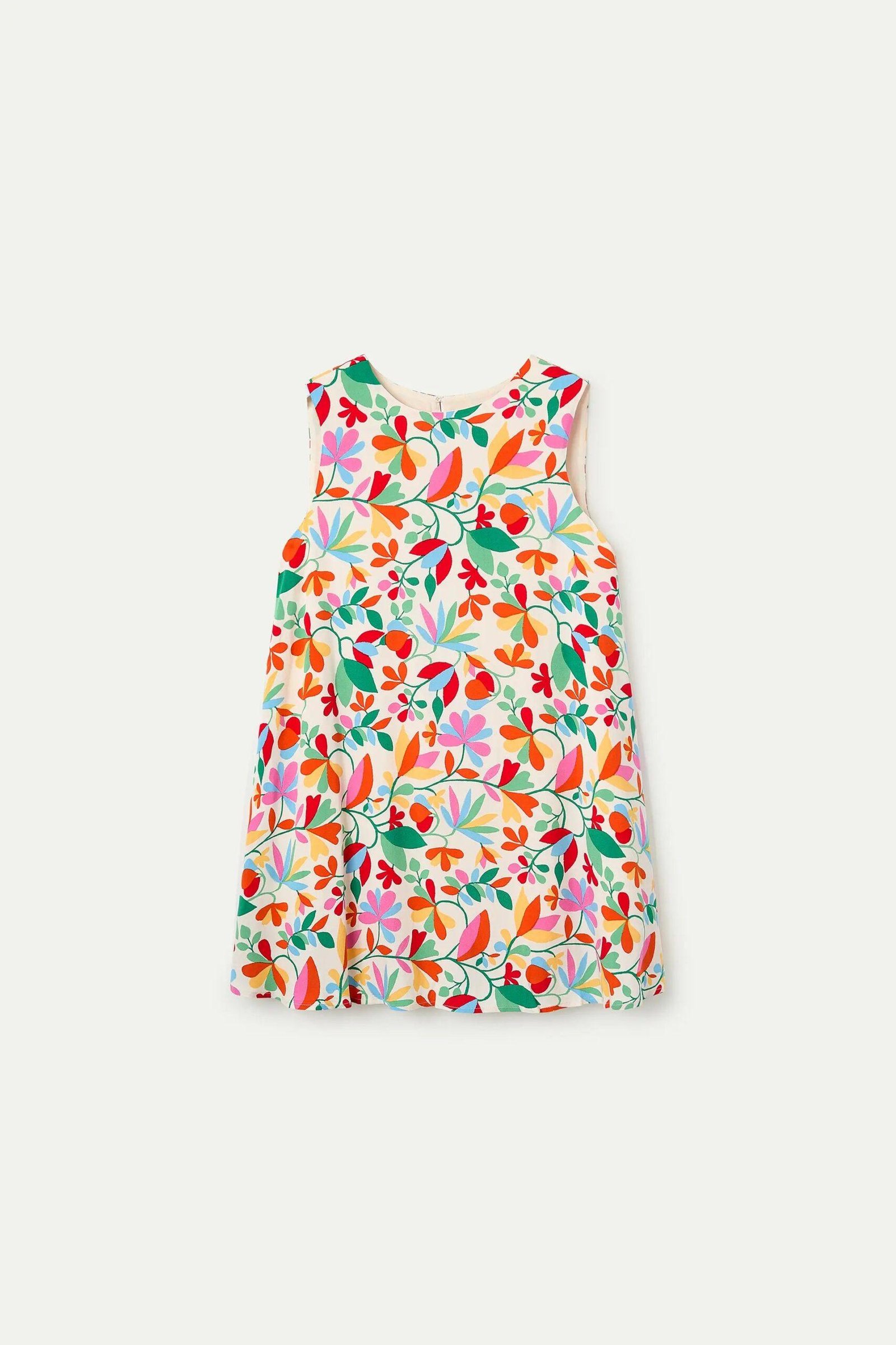 Compania Fantastica Short Dress – Lotus Print 2 Compania Fantastica Short Dress – Lotus Print