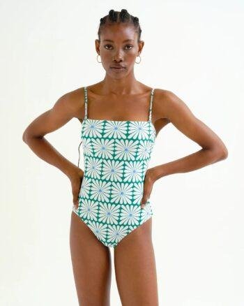 Compania Fantastica One-Piece Swimsuit – Olive Print