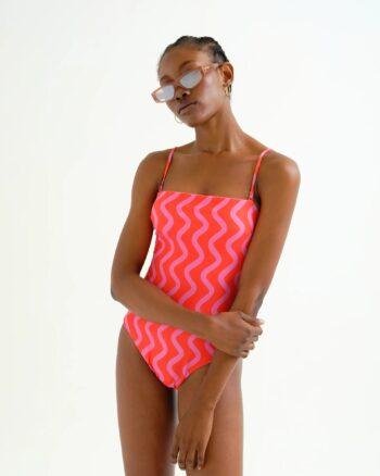 Compania Fantastica One-Piece Swimsuit – Multi Print