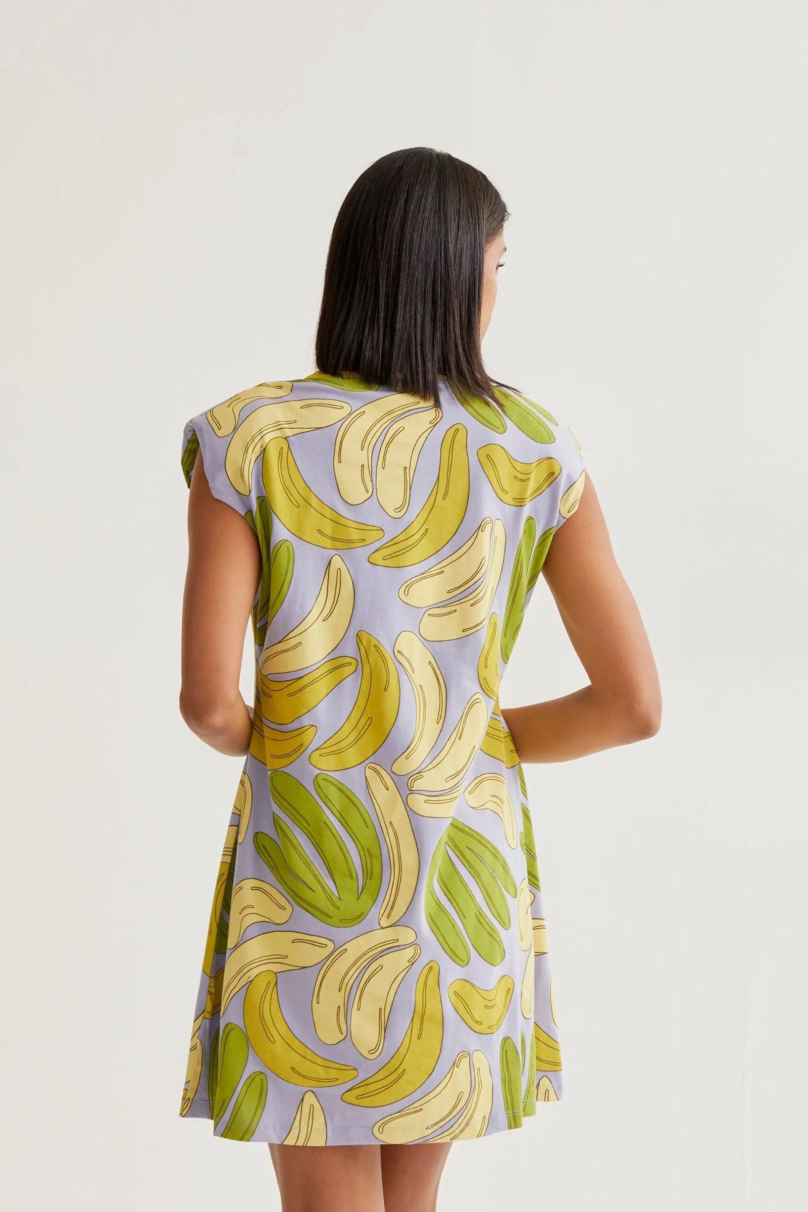 Compania Fantastica Short Dress – Guinea Fowl Print 2 Compania Fantastica Short Dress – Guinea Fowl Print
