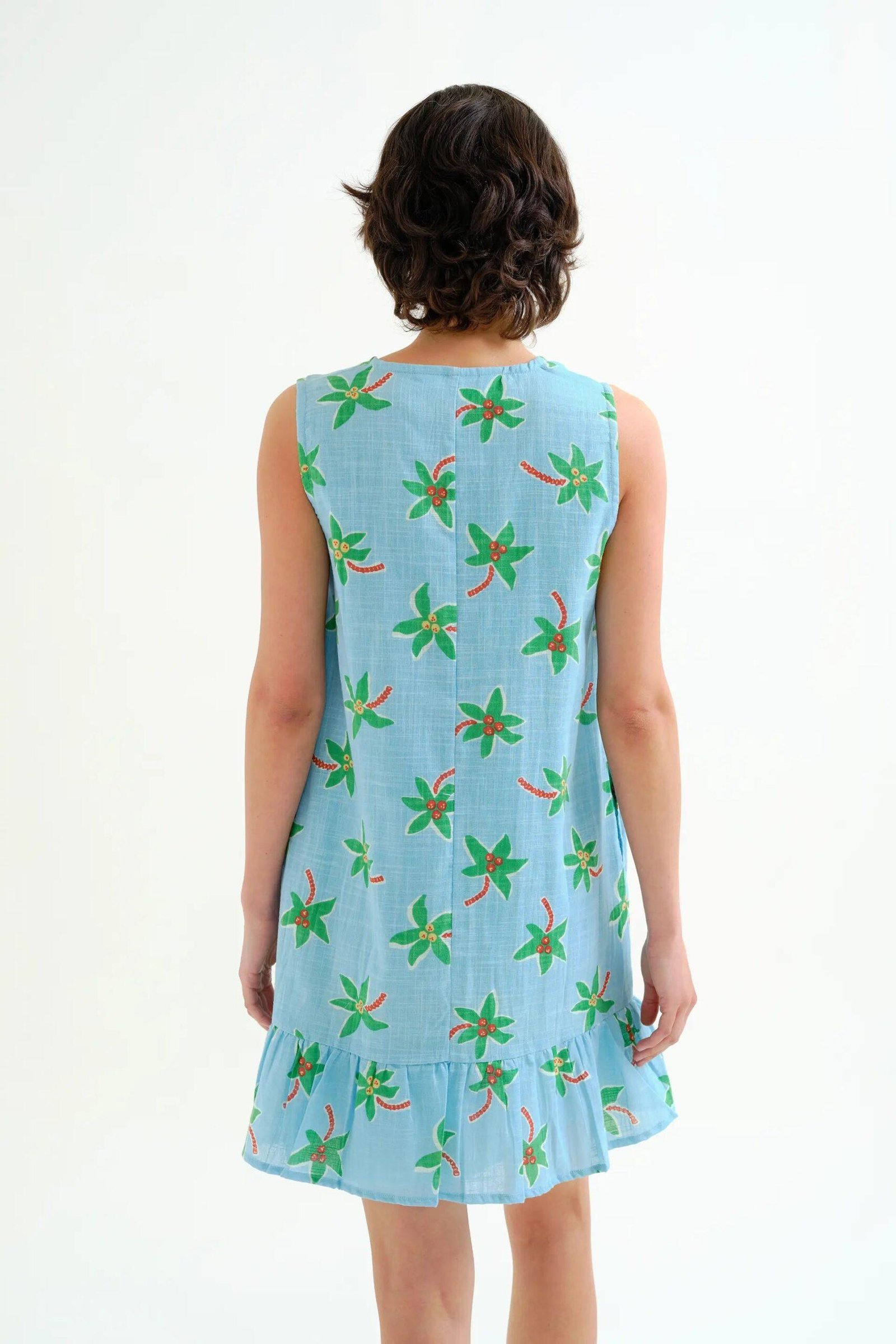 Compania Fantastica Short Dress – Coconut Print 3 Compania Fantastica Short Dress – Coconut Print