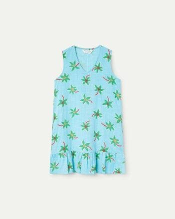 Compania Fantastica Short Dress – Coconut Print