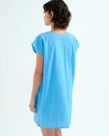 Compania Fantastica Short Kaftan – Blue