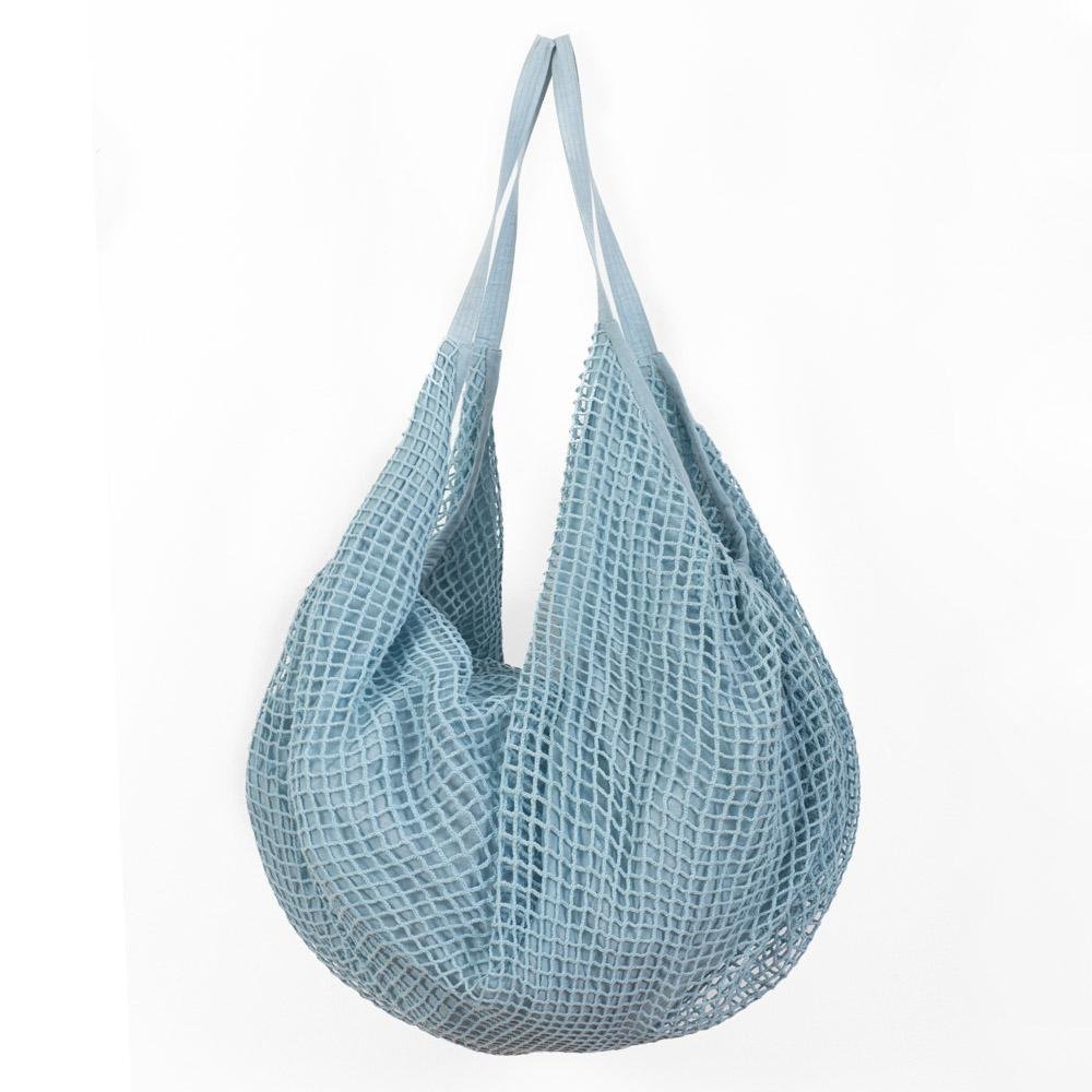 Colores Fishnet Bag – Faded Denim 1 Colores Fishnet Bag – Faded Denim