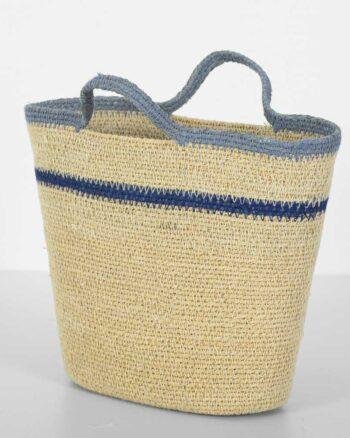 Home 16 Colores Jute Bag – Blue