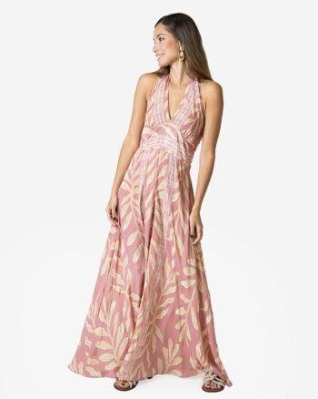 Tropical Print Jumpsuit