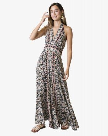 Botanical Print Jumpsuit