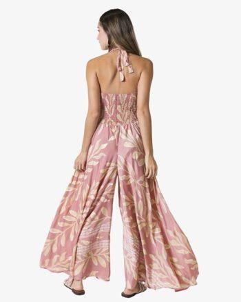 Tropical Print Jumpsuit