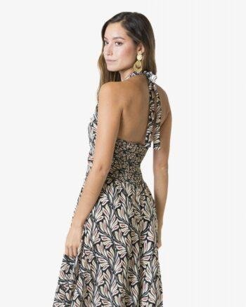 Botanical Print Jumpsuit