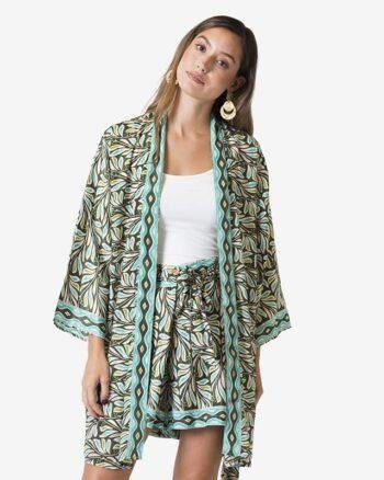 Boho Floral Kimono