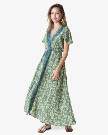 Green Long Dress