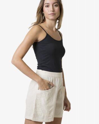 Linen Blend Shorts