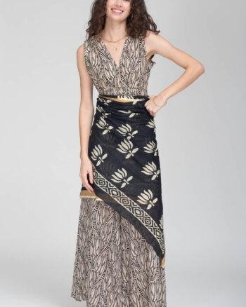 Colores Pascale Palajo Trousers – Africa Leaves Black