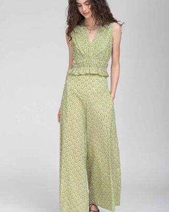 Colores Pascale Palajo Trousers – Leaves Woobdine