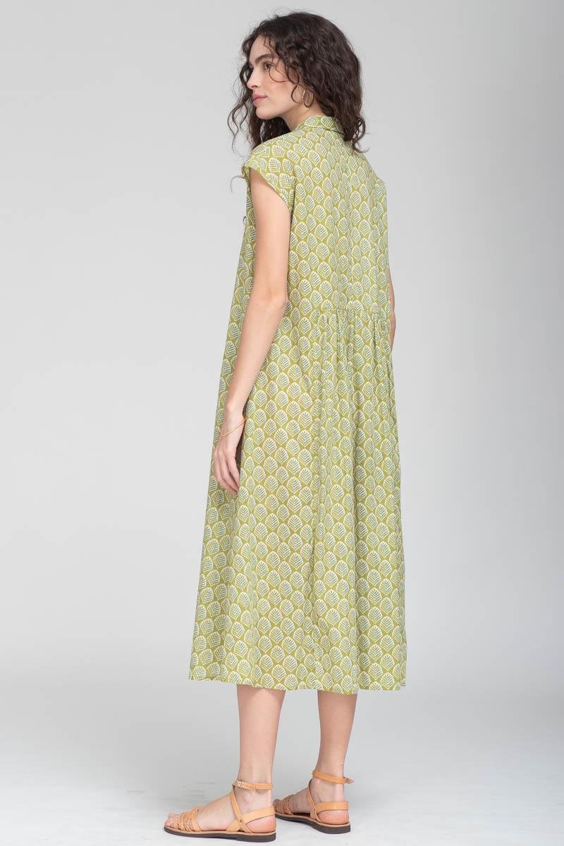 Colores Diane Dress – Leaves Woobdine 2 Colores Diane Dress – Leaves Woobdine