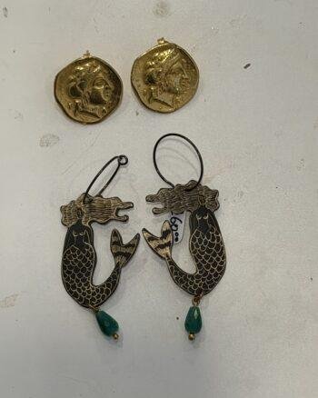Home 8 Nefeli and Pink Flamingo Earrings